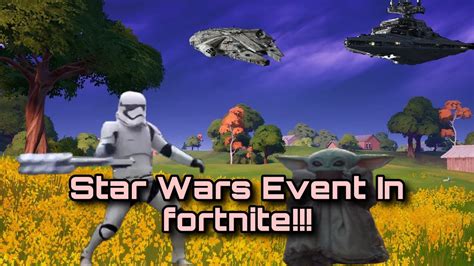 Fortnite Star Wars Event Full Gameplay Best Event Ever Youtube