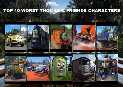 My Top 10 Worst Thomas Characters Revised By Arthurengine On Deviantart