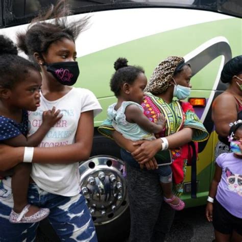 Evacuees With Masks Escape Hurricane Laura On Evacuation Buses Source