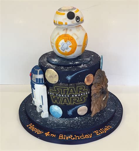 Star Wars Birthday Cake Childrens Birthday Cakes