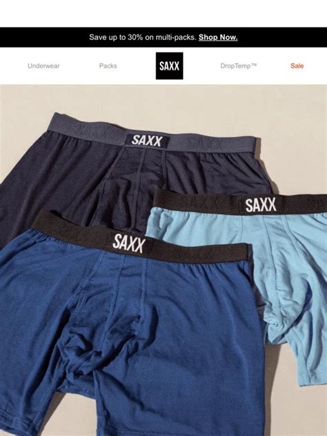 Saxx Underwear Email Newsletters Shop Sales Discounts And Coupon Codes