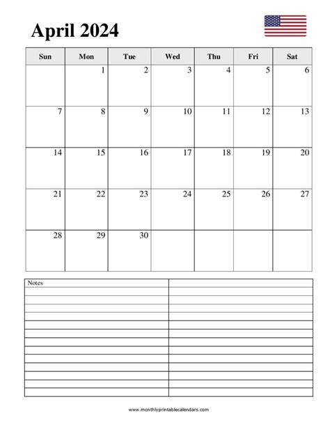 Free Printable April 2024 Calendar Pdf Templates Free 2023 Calendar