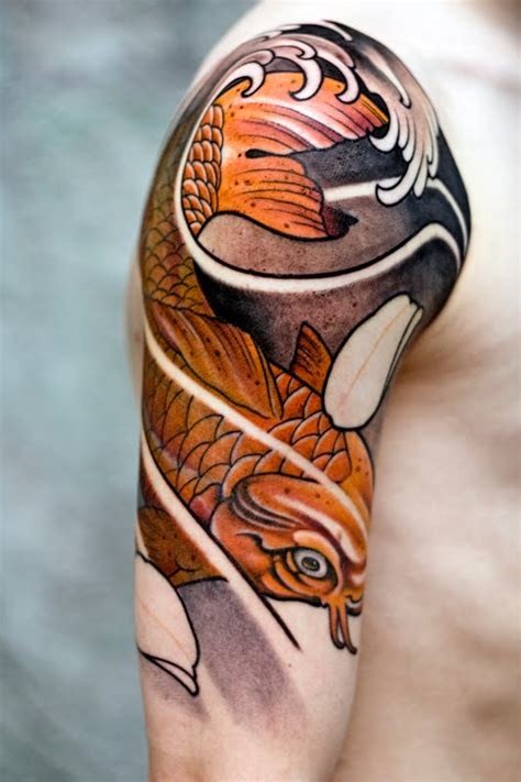 Koi fish tattoos are as varied and as popular as the animal they represent. Tattoo Dewo: Koi Fish Tattoo Design