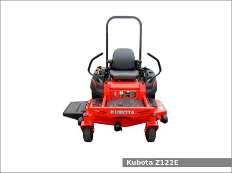 Kubota Z122e Zero Turn Mower Review And Specs Tractor Specs