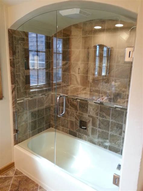 Bathtub shower kits at lowes.com. Custom Glass Shower Doors | Glass Tub Enclosures | Bathtub ...