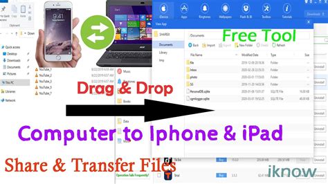 How To Transfer Files From Iphone To Pc Youtube