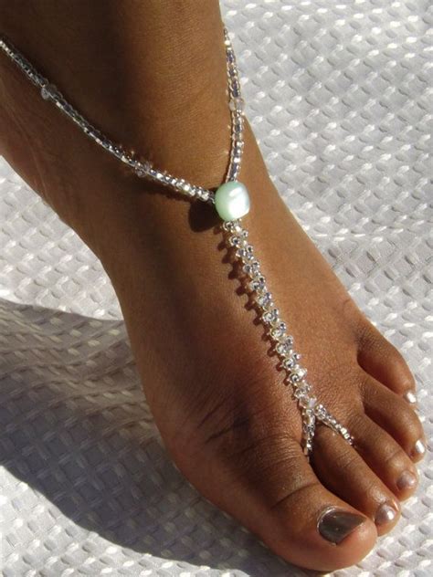 Foot Jewelry Barefoot Sandals Bridal By Subtleexpressions On Etsy 19