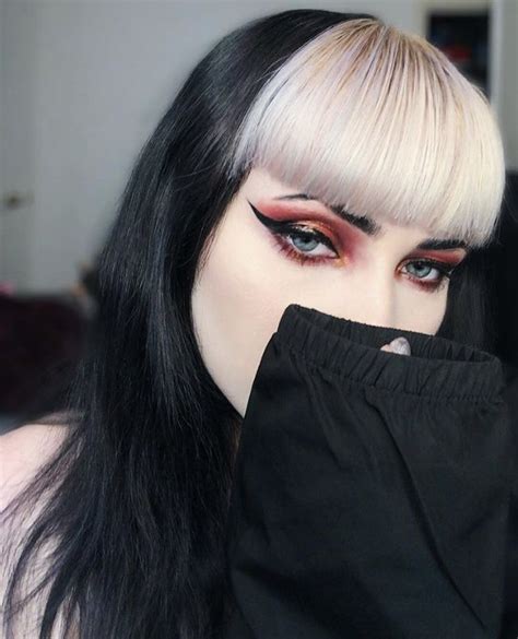 Pin By David Connelly On Dyed Or Bleached Bangs 05 Face Makeup