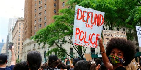 Nypd Officer Seen Shoving Woman 20 To Ground During Blm Protest Charged With Assault Fox News