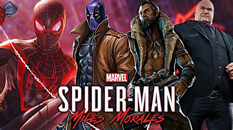 Spider Man Miles Morales Ps5 Top 5 Villains That Need To Be In The