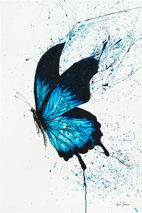 Saatchi Art Artist Ashvin Harrison Limited Edition Print Butterfly