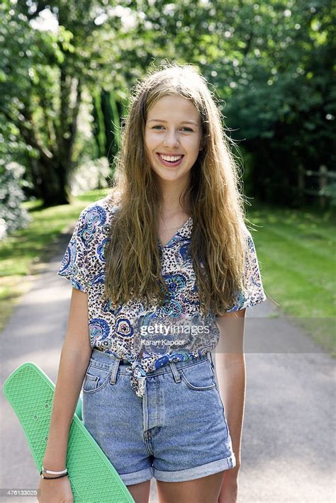 Portrait Of Teenage Girl Bildbanksbilder Getty Images