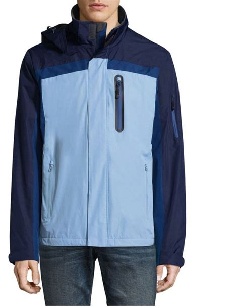 New Xersion Mens Ski Jacket Water Resistant Hooded Size L Xersion