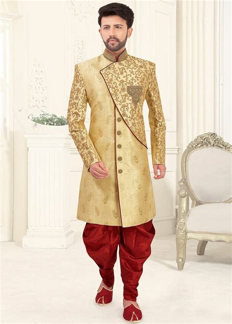 Trendy And Classy Men S Wedding Outfits In Sherwani For Men