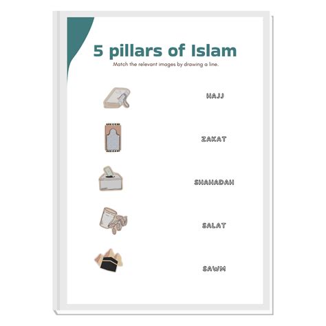 5 Pillars Of Islam Worksheets Download Lil Deenies