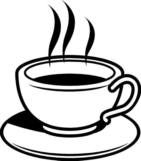 Free Tea Cup Clipart Black And White Download Free Tea Cup Clipart