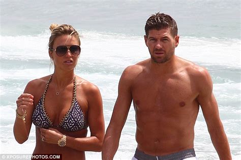 She married steven gerrard in 2007 at cliveden house in buckinghamshire. Steven Gerrard takes a dip in the water with his wife Alex ...