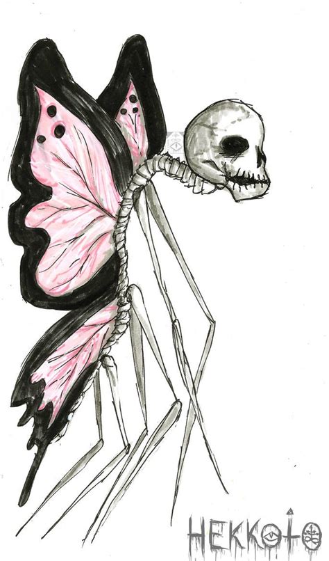 Creepy Butterfly By Hekkoto Sketchbook Art Inspiration Indie