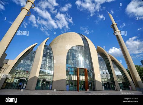 Germany North Rhine Westphalia Cologne New Ditib Central Mosque In