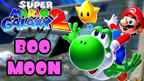 Super Mario Galaxy 2 100 Walkthrough 🌌 Boo Moon Galaxy And Comet Medal