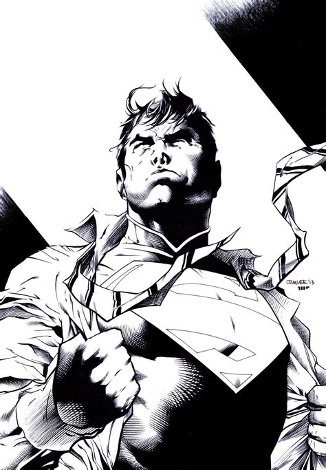 Jim Lee Sketch Superman