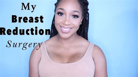 My Breast Reduction Surgery Part Youtube