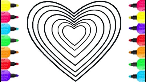 heart shape coloring pages  getdrawings