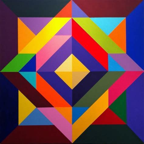 Pintura Geometrica Contemporanea Geometric Art Geometric Design Art