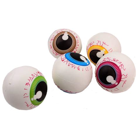 New 10cm Squishy Eye Random Color Sterss Ball Slow Rising Toy With