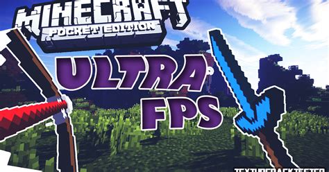 Best Ultra Fps Minecraft Pe Texture Pack Ever Made In The World Ios