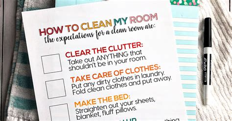 When all the major obstructions are put away, you can actually get down to minor things that are also included in our guide on how to clean your room. How to Clean Your Room Printable