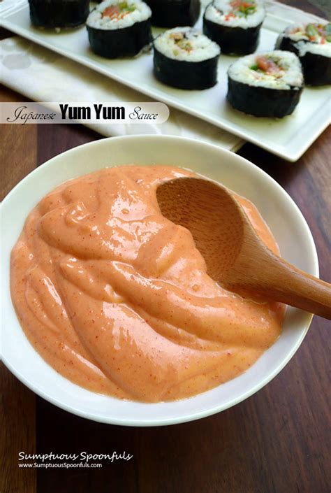 Tomato paste, sugar, mayonnaise, butter, garlic powder, water and 2 more. Japanese Yum Yum Sauce | Sumptuous Spoonfuls