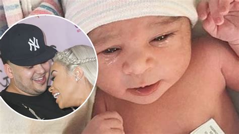 rob kardashian gushes over new daughter dream kardashian in instagram post splash news tv