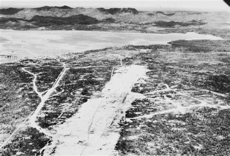 Japanese Airfield The Prime Objective On Orote Peninsula Island