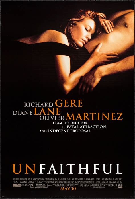 Unfaithful 2002 Diane Lane Movie Posters Unfaithful