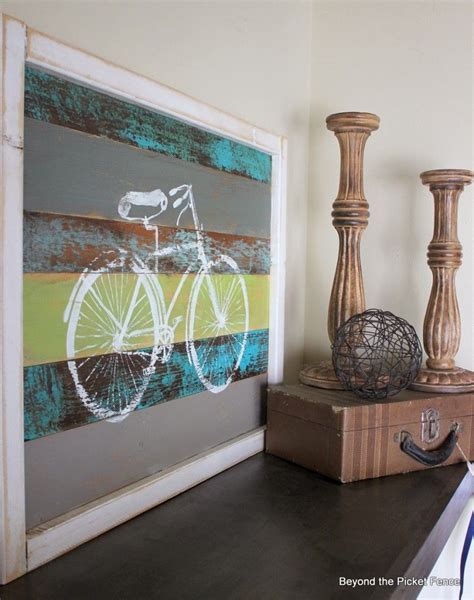 15 Diy Bicycle Themed Projects Decor Bicycle Art Home Decor