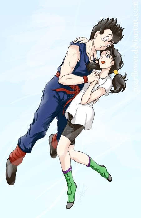 Gohan And Videl By Pearflower On Deviantart