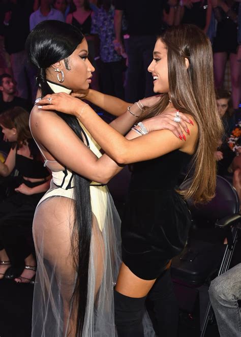 Nicki Minaj And Ariana Grande Best Pictures From The Mtv Vmas
