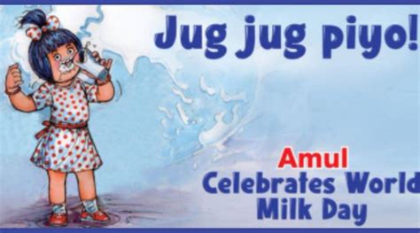 ‘jug Jug Piyo Amul Celebrates World Milk Day With Special Topical Trending News The Indian