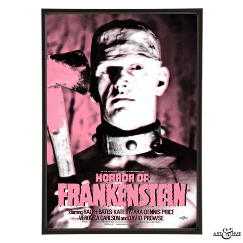 Hammer Horror Of Frankenstein Pop Art David Prowse Art And Hue