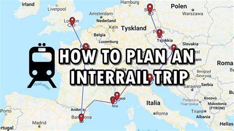 How To Plan An Interraileurail Trip 10 Steps Youtube