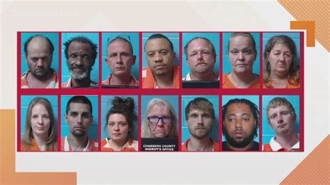 Chambers County Deputies Arrest 14 In Large Scale Year Long