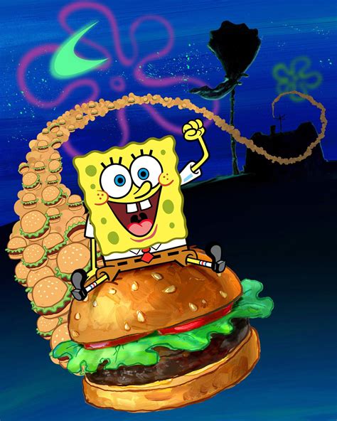 Plankton would kill to get his hands on this copycat krabby patty burger recipes, copycat. Chum Bucket Chum Burger - Chum Bucket My Menu By Camevan ...