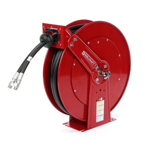 Reelcraft TH88050 OMP 1 2 In X 50 Ft Twin Hydraulic Hose Reel Hand