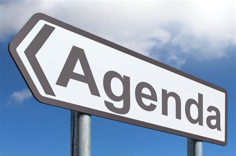 Agenda - Highway Sign image