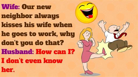 Sale Husband Wife Funny Jokes In English In Stock