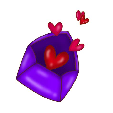 Love Letter For Valentine 17209869 Png
