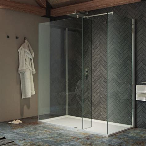 Kudos Ultimate2 8mm Three Sided 1700mm Walk In Shower Enclosure