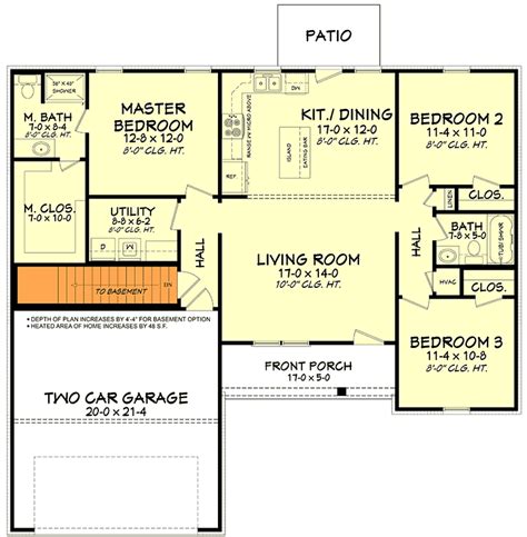 Whether you're moving into a new house, building one, or just want to get inspired about how to arrange the place where you already live, it can be quite helpful to look at 3d floorplans. Plan 51790HZ: Revitalized Traditional Ranch Home Plan with ...