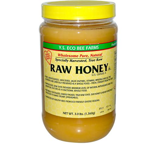 Y S Eco Bee Farms Raw Honey Lbs G Raw Honey Whole Food Recipes Healthy Food List